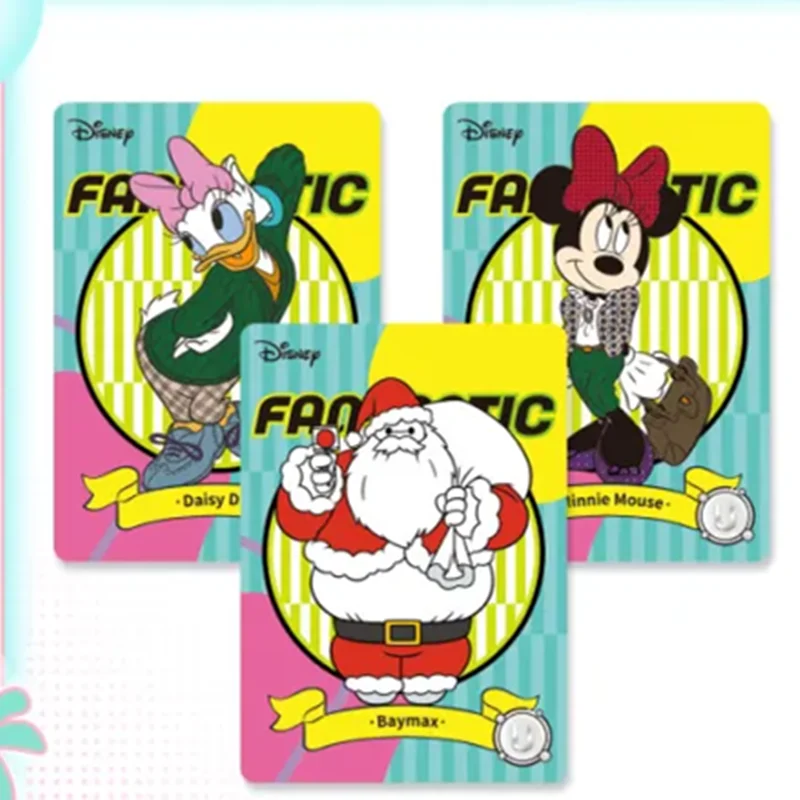 KAKAWOW New Original Joy Edition Disney Fun series Cards Stitch Mickey Mouse Cartoon Art Series Trading Collection Card Kid Gift