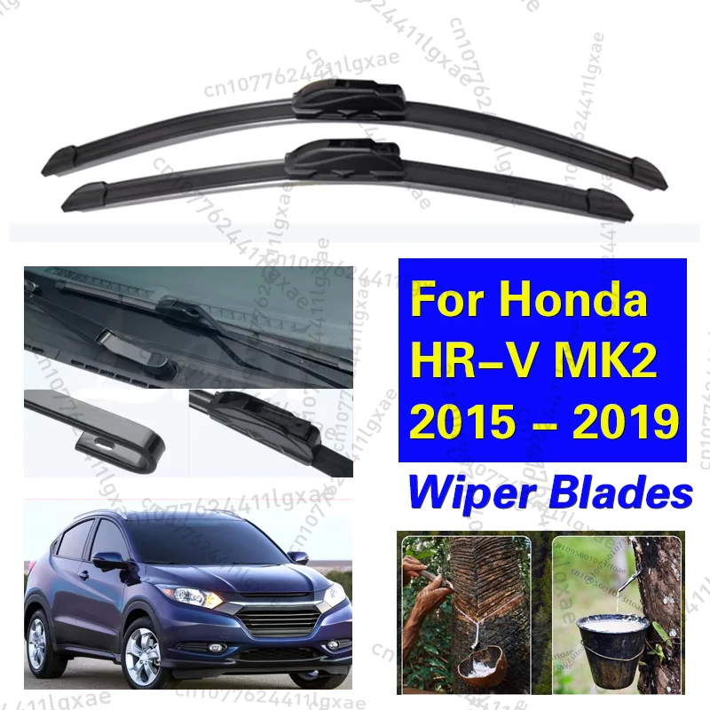 

Для Honda HR-V HRV MK2 2015 2016 2017 2018 2019 щетки переднего стеклоочистителя щетки резак аксессуары U J крючок 26 "+ 18"