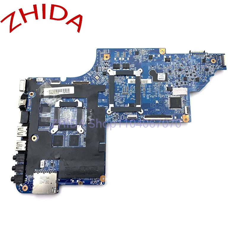 For HP Pavilion DV6 DV6-6000 dv6-6b10er Laptop Motherboard 650854-001 665284-001 665281-001 Socket FS1 DDR3 HD6750 1GB Mainboard