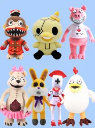 Game Dark Deception Plushie Toy Horror Hangry the Pig Lucky Rabbit Penny Chicken Dread Ducky Plush Stuffed Animal Soft Doll Gift