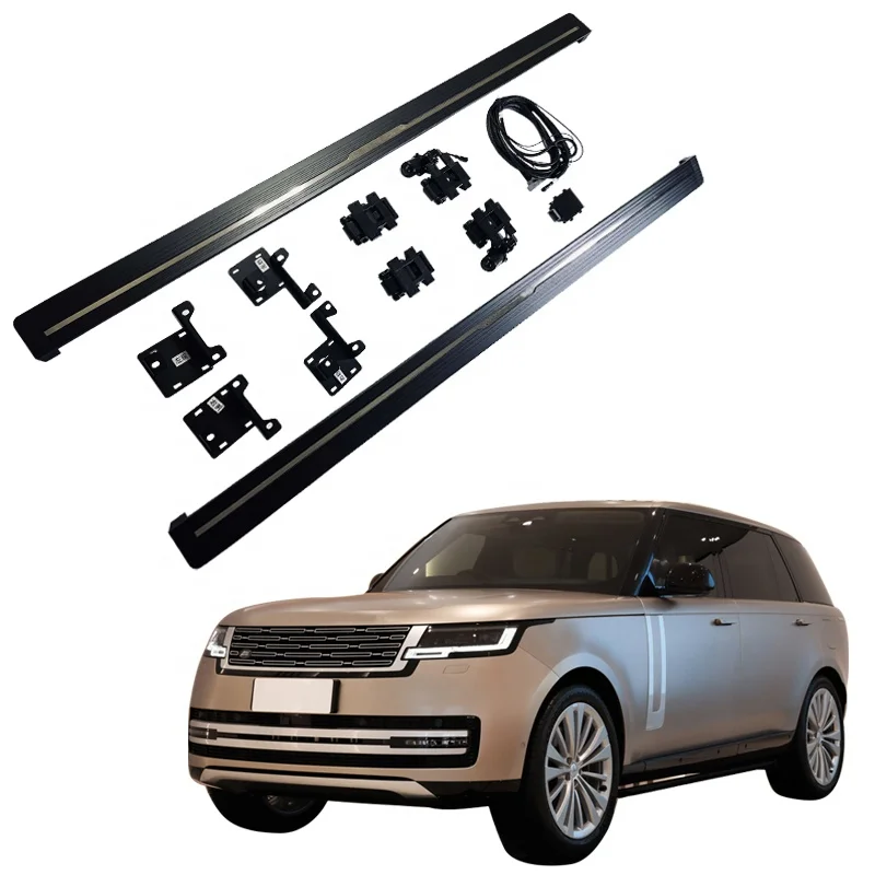 

The retractable for Land Rover Range Rover electric step side deployable car foot pedal, Range Rover electric side step 2023 L46