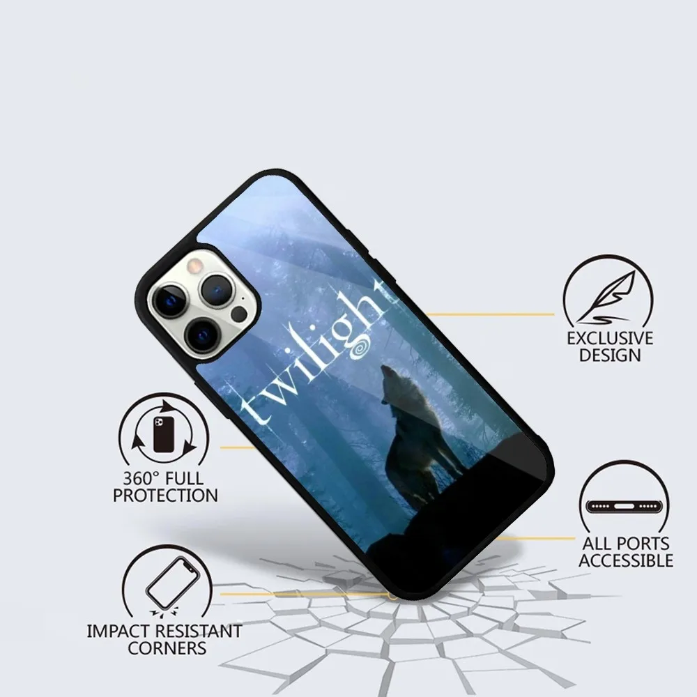 Twilight TV Series Phone Case For iPhone 15,14,13,12,11,Plus,Pro,Max Mini Magsafe Magnetic Wireless Charging