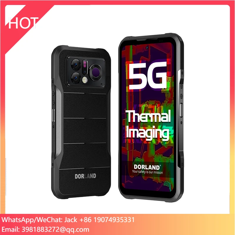 

For Dorland EXTRA_5G PRO Intrinsically Safe 5G Smartphone With HD Infrared Thermal Imaging Function English Operating Language