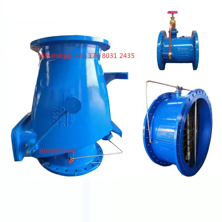 HH44X/T/H Type Manual Micro-Resistance Slow-Closing Check Valve Heavy Weight Pump Waterproof Hammer Check Valve Backflow