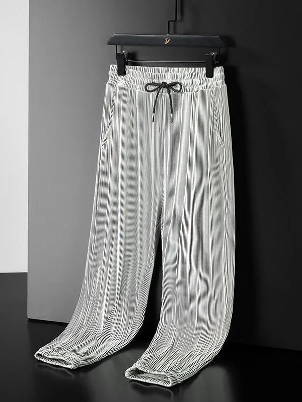 Modal Men's Long Pants Summer Autumn Thin Leggings Loose Lantern Pants Indoor Wear Casual Loose Home Clothes Youth Style