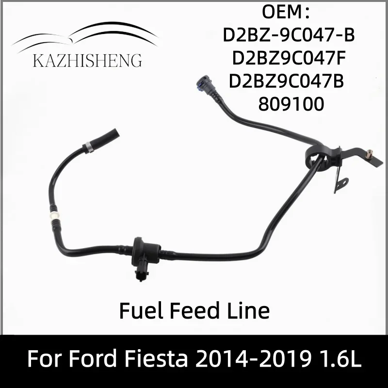 Válvula solenoide de purga del depósito de vapor de combustible D2BZ-9C047-B D2BZ9C047F D2BZ9C047B 809100 para Ford Fiesta 2014-2019 1.6L