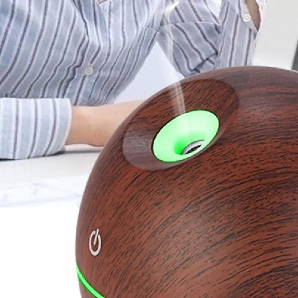 

Портативный USB-увлажнитель объемом 130 мл с 7-цветной окружающей подсветкой, компактный дизайн для путешествий, автомобиля, офиса, спальни — быстрая увлажнение