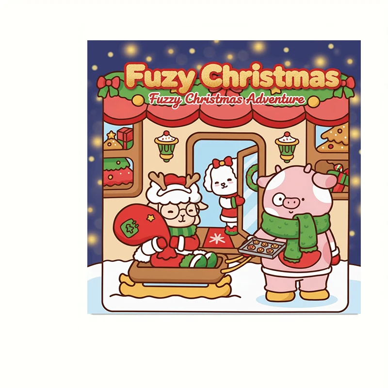 28-pagina's Cutie Europe kleurboek voor volwassenen |   Kleurboek, tekenbenodigdheden voor Kerstmis, Thanksgiving