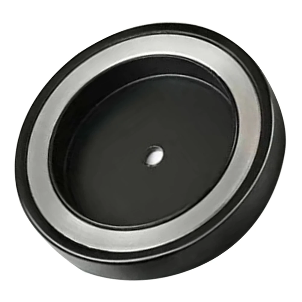 

Hair Dryer Accessory Holder Black Round Modern Design Wall Mounting Storage Bracket For Home Bathroom Organization