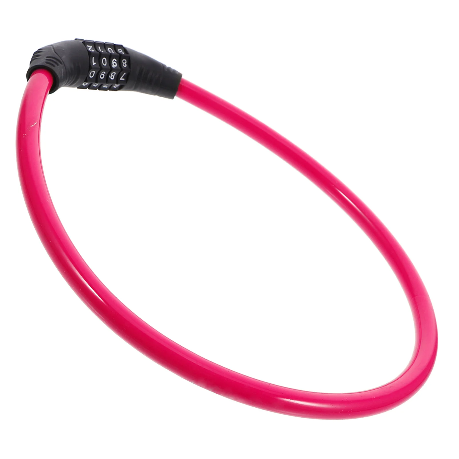 Bicycle Lock Anti-Theft Chain Multi-Functional Bike Security Sturdy Durable Steel ABS Material Portable Outdoor Cycling