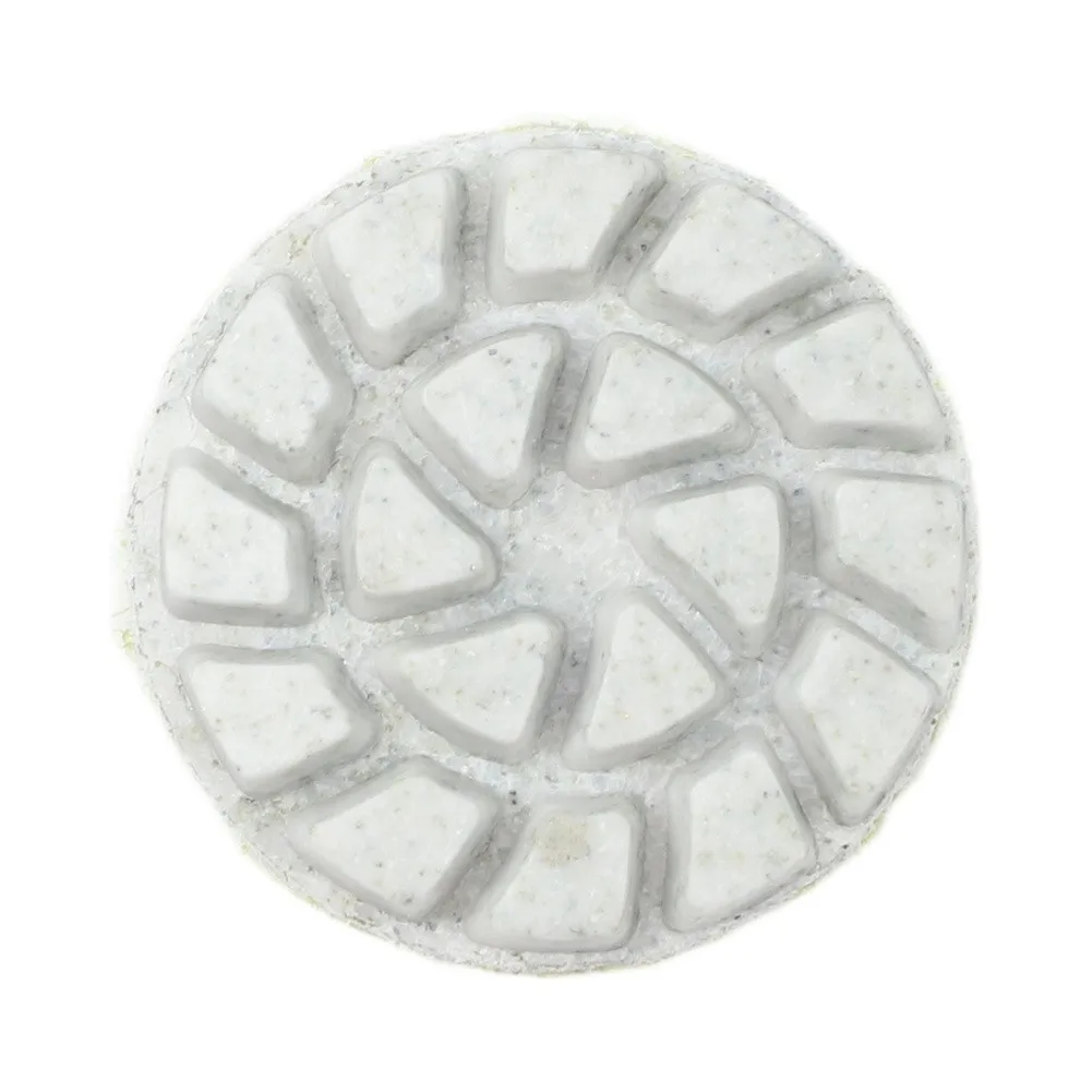 1 inch Wet Dry Polishing Disc for Surface Smoothing and Gloss Improvement on For Marble for granite Concrete Quartz and Stone