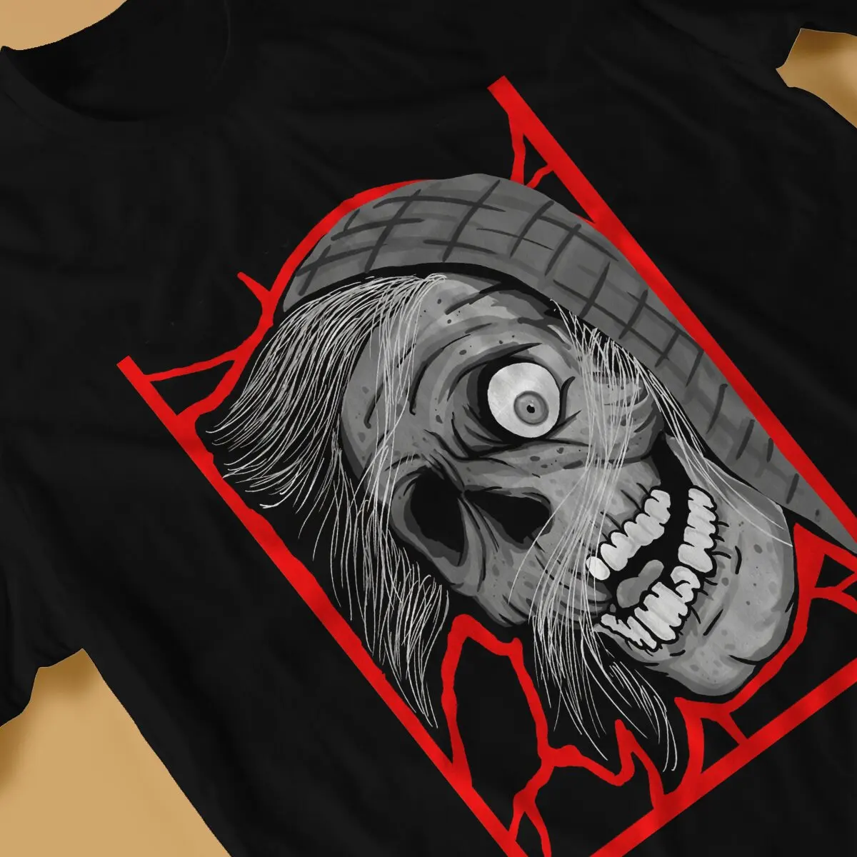 Creephow camiseta creativa para hombres, póster de arte, cuello redondo, poliéster, ropa de calle, regalo de Hip Hop