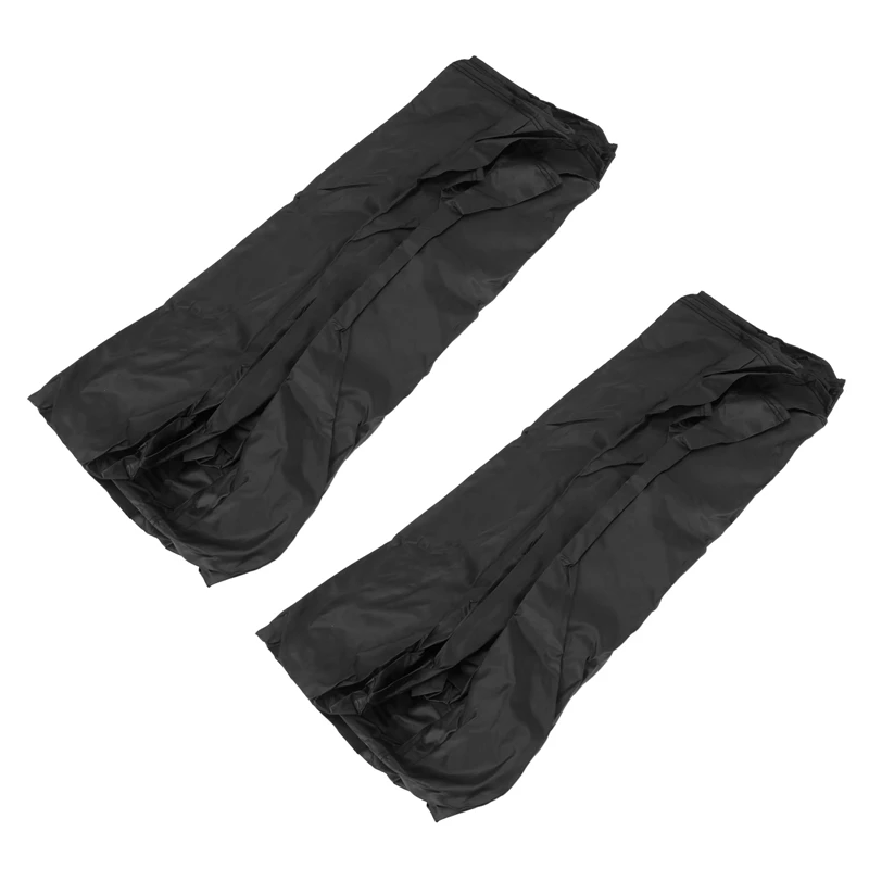 

2X Non-Folding Treadmill Cover Treadmill Protective Cover Suitable For Indoor Or Outdoor (Black)