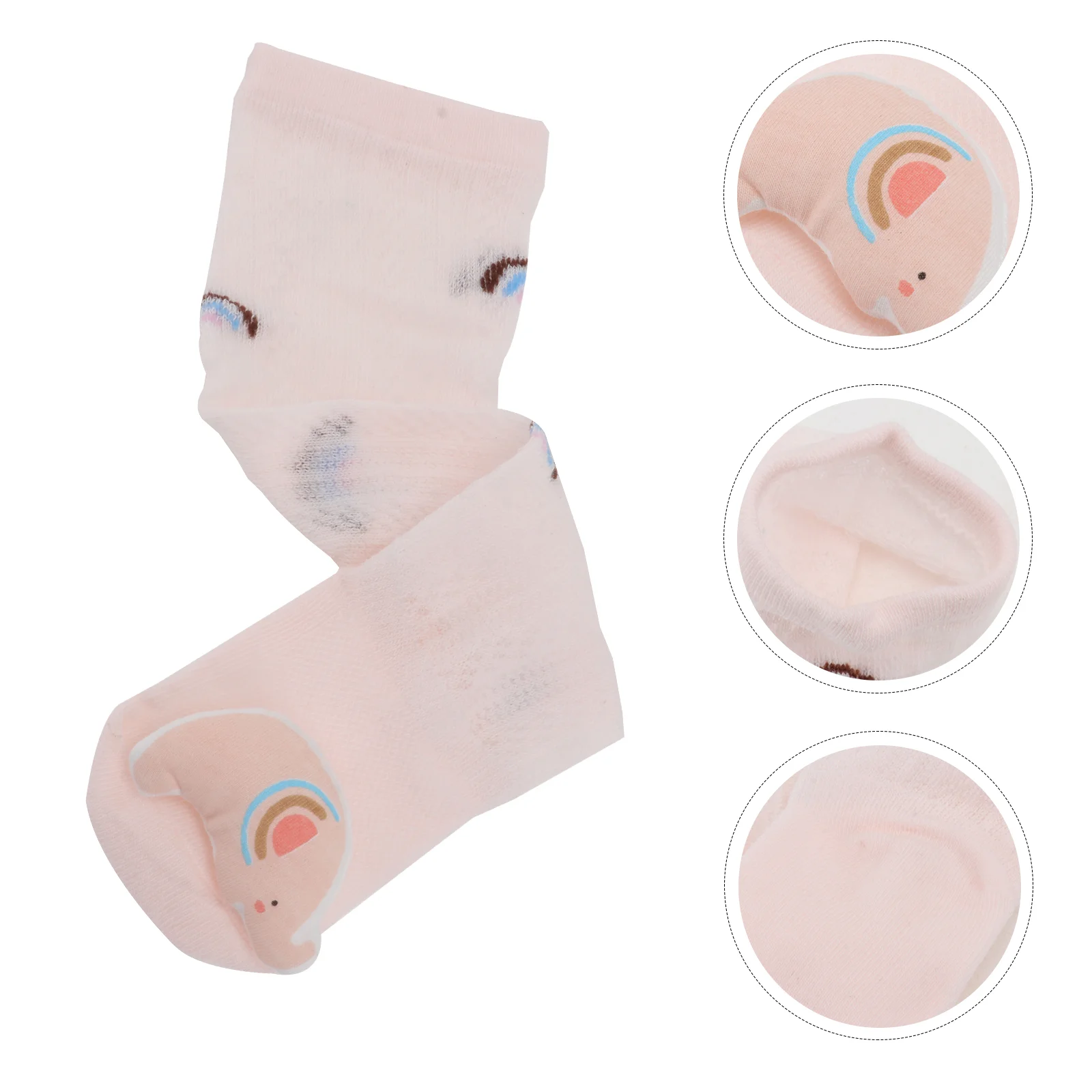 Thin Section Summer Baby Socks Newborn Toddler Stockings Hosiery 14X12CM Cotton Breathable Children Spring