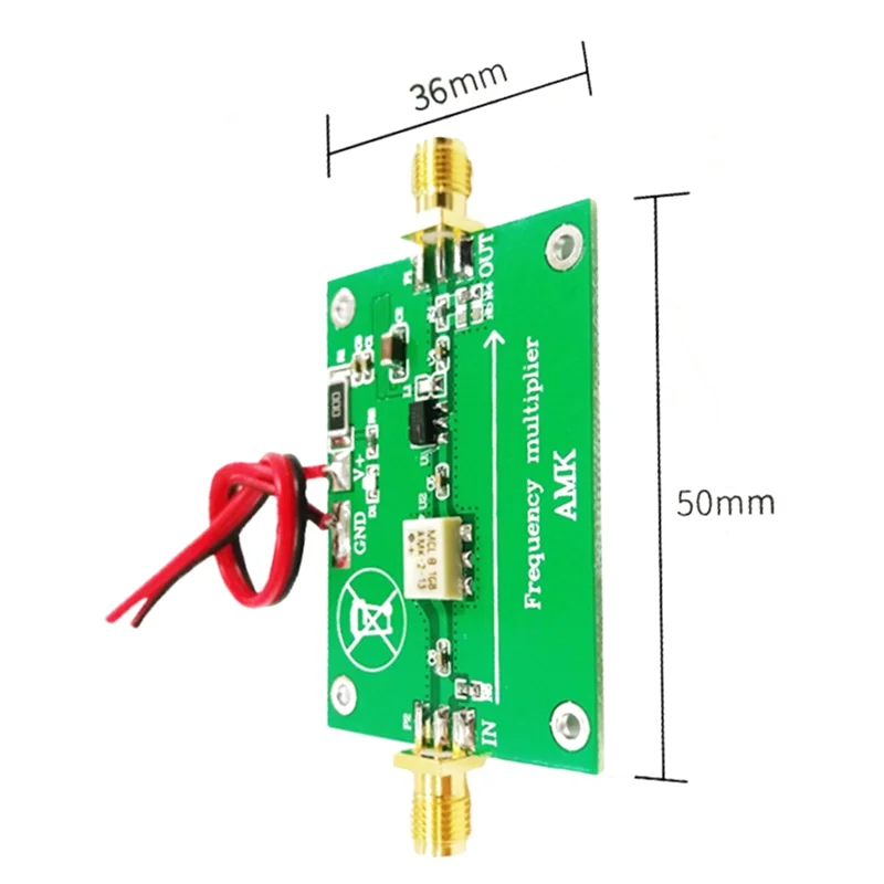 AA08-AMK-2-13 Pengganda Frekuensi Ganda 50Ω 20-1000Mhz Output Pasif Dirancang Dengan Perangkat MINI