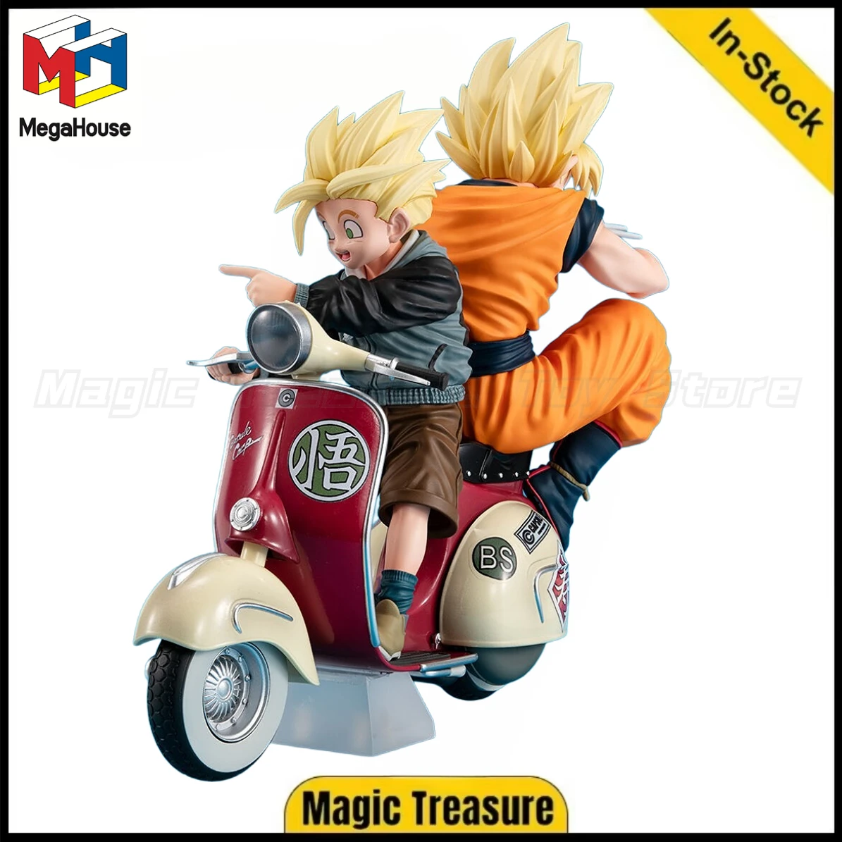 

【In Stock】Original MegaHouse DESKTOP REAL McCOY EX DRAGON BALL Son Gokuu Figure Toys Gifts