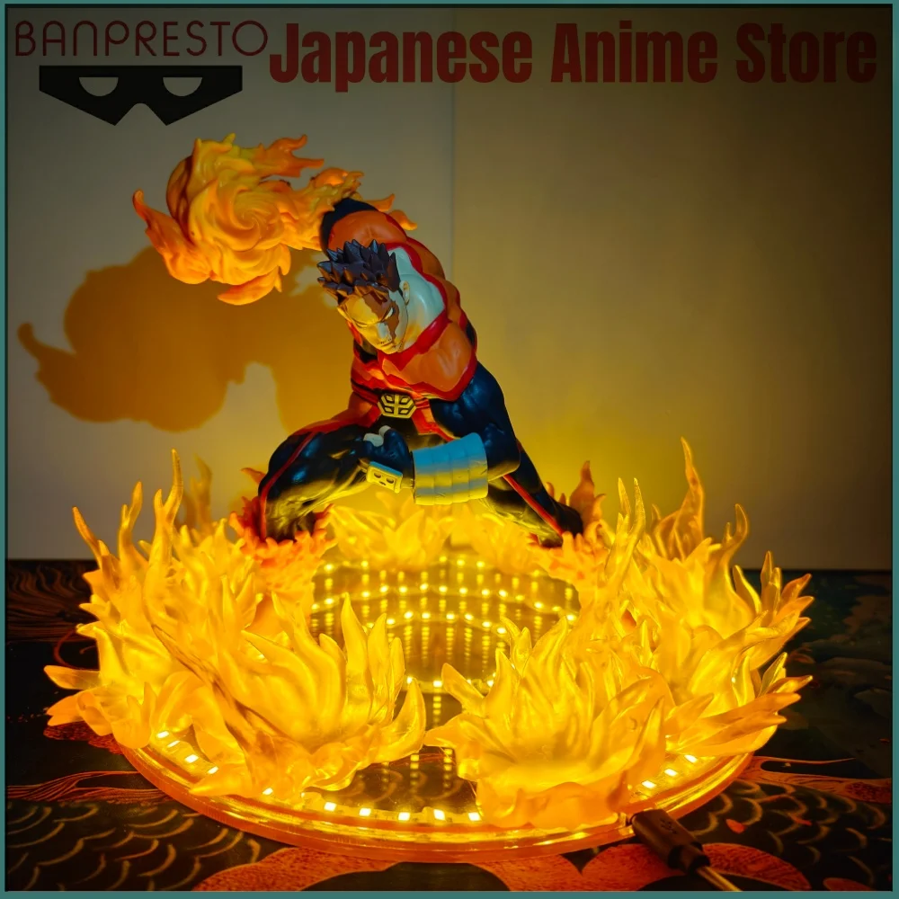 

Оригинальная аниме-фигурка Banpresto My Hero Academia Endeavour, аниме-фигурка, цоколь лампы и пламя, экшн-фигурка, модель Figuarts Collection T