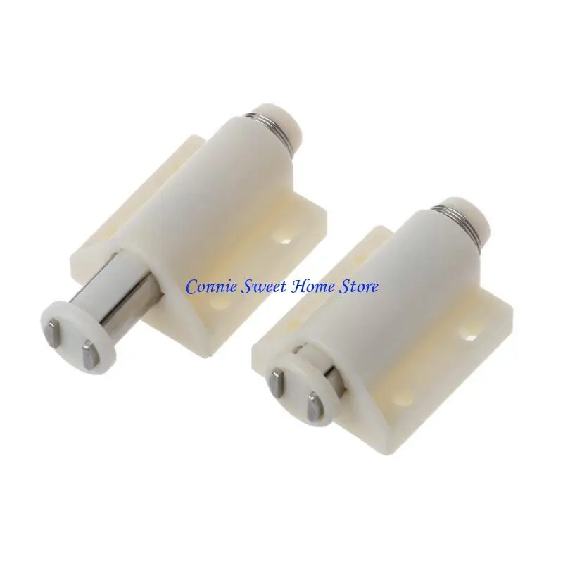 LXAF 2 Pcs Cabinet Door Push for Latch Door for Touch Latches Furniture Hard