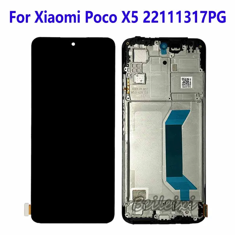 For Xiaomi Poco X5 5G 22111317PG 22111317PI LCD Display Touch Screen Digitizer Assembly For Xiaomi Poco X5