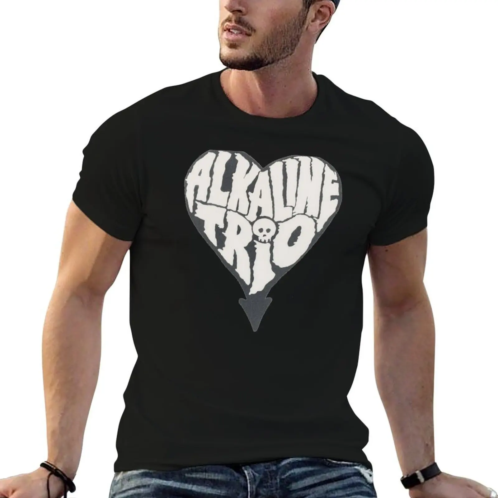 

Alkaline Trio best Merch T-Shirt cotton tshirt 100% t shirt for man 100 percent cotton T-Shirt