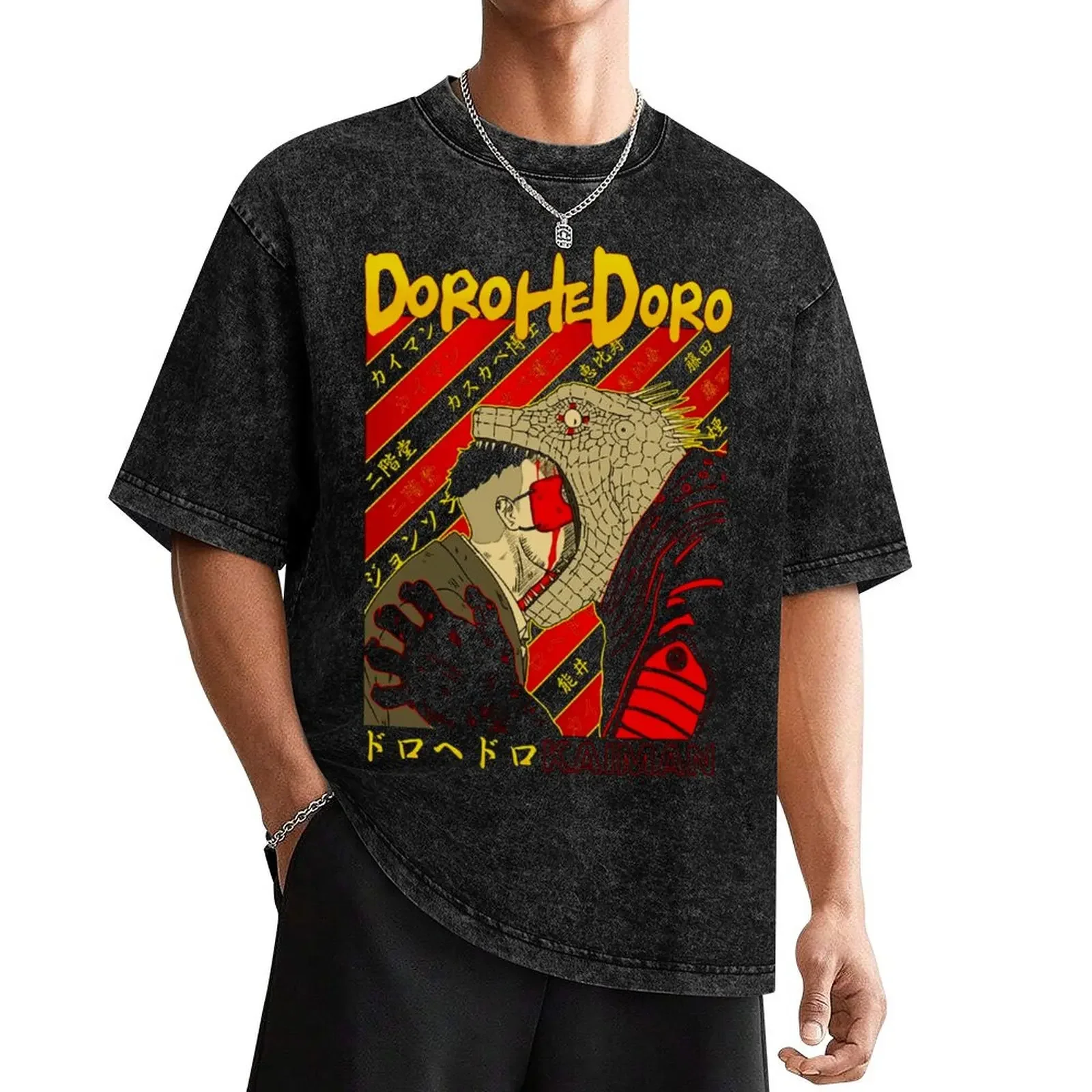 

Dorohedoro T-Shirt boys whites tops baggy shirts compression shirt men