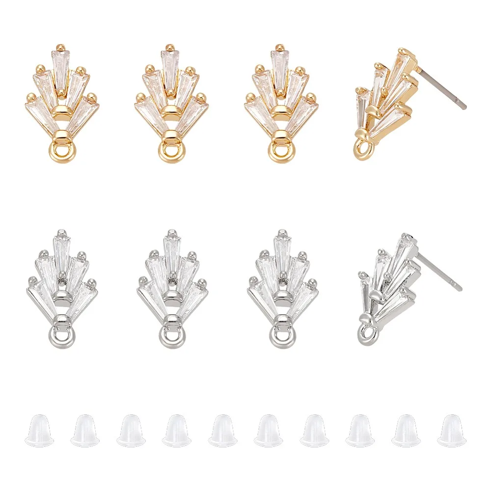 12-pecas-brincos-de-latao-com-zirconia-cubica-em-2-cores-pino-de-aco-inoxidavel-cirurgico-316-com-30-pecas-de-tarraxas-plasticas-dourado-platina