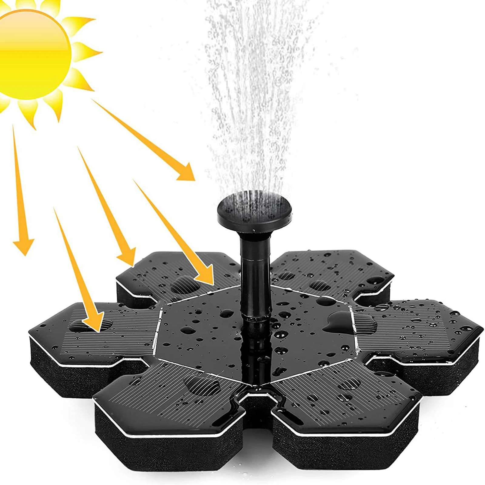 Solarna fontanna do kąpieli pt – Solar Pool Pump Kit recenzja i cena