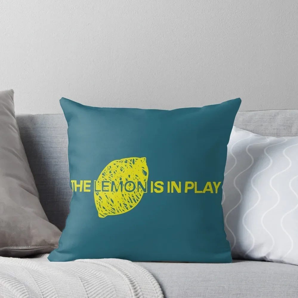 

The Lemon is in Play Throw Pillow Throw Pillow Luxury Living Room Decorative Cushions Cushions Cover Pillow