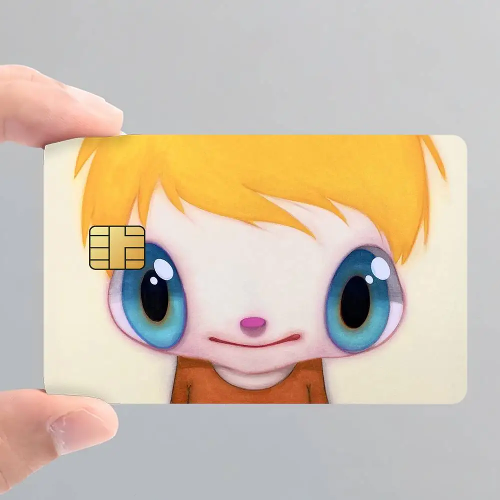 Pegatinas para Tarjetas del Artista J-Javier C-Calleja, Protector de Tarjetas Bancarias, Película Impermeable, Regalo Sorpresa