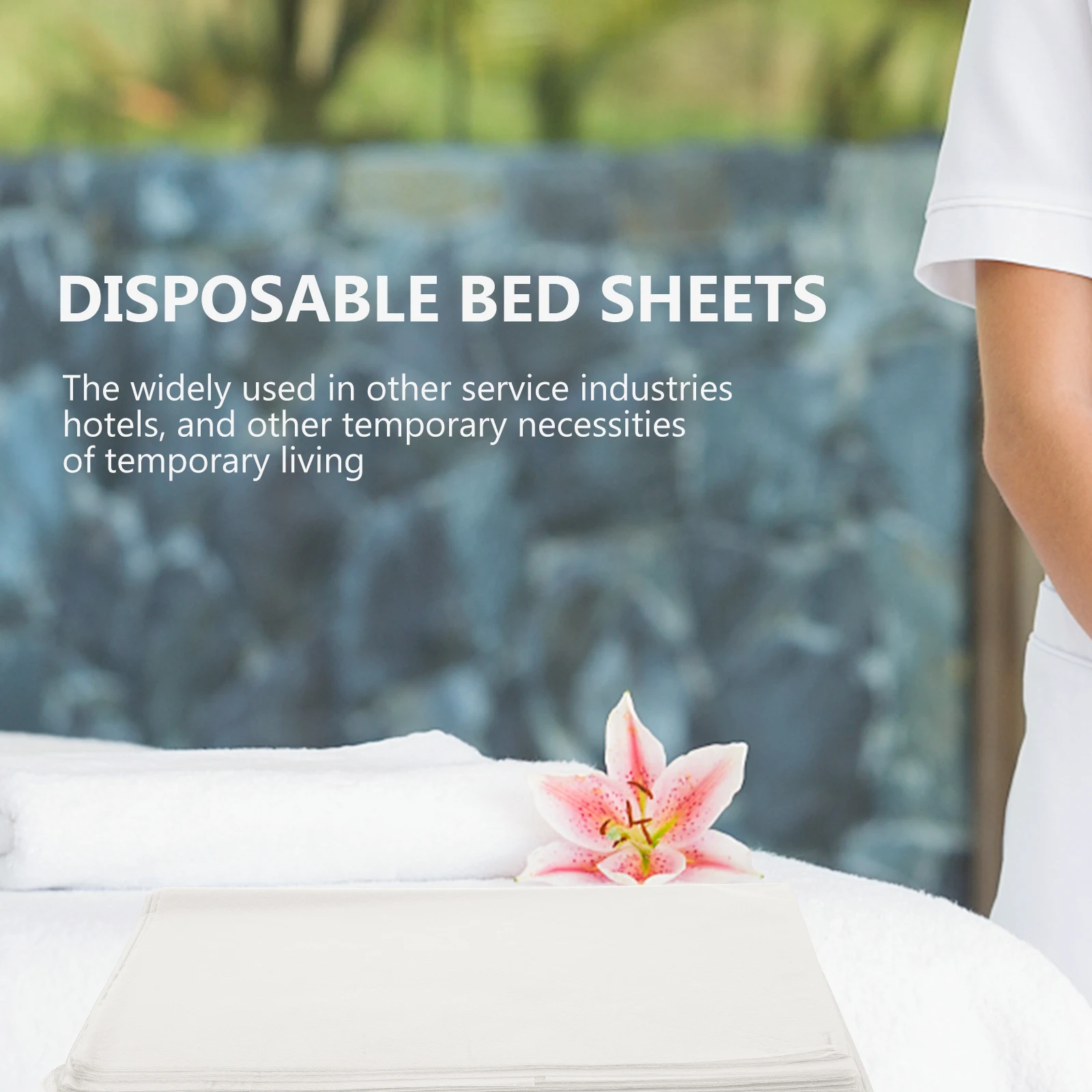 

30pcs Disposable Bed Sheets Non woven Fabric Covers Massage Spa Cushions Waterproof Oil proof Mattress Salon Accessories