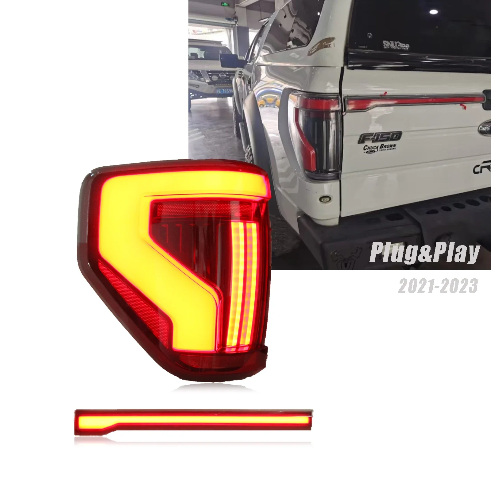 HOSI Rear Lamp Factory Led Taillights Tail Lamp For Ford F-150 F150 2008-2014 2009