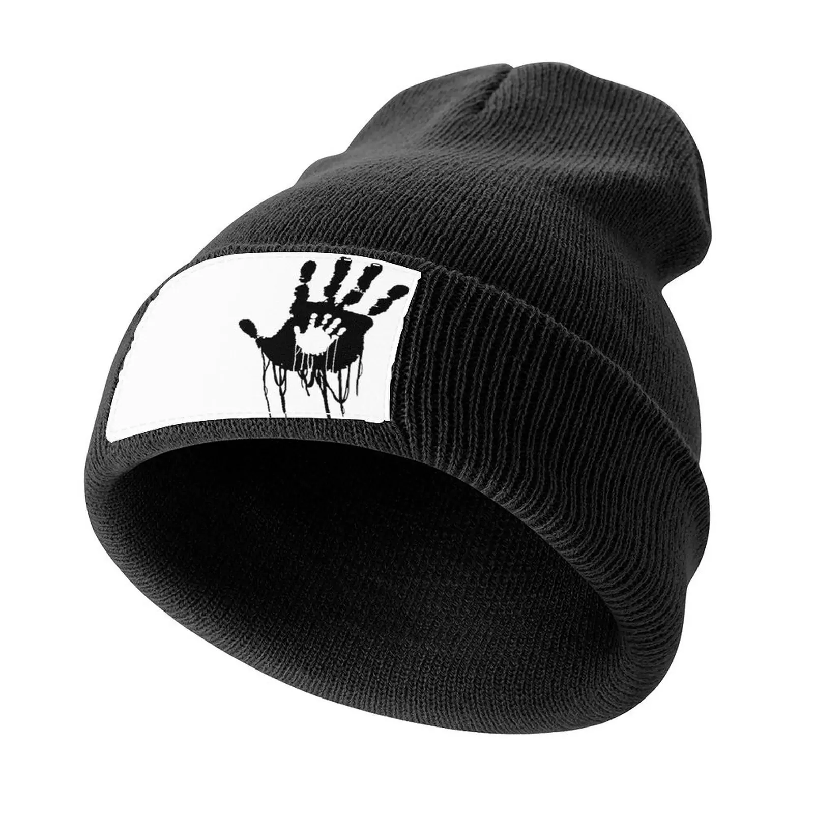 Death Stranding Handprint Knitted Cap Beach Brand Man cap dad hat Caps For Women Men's