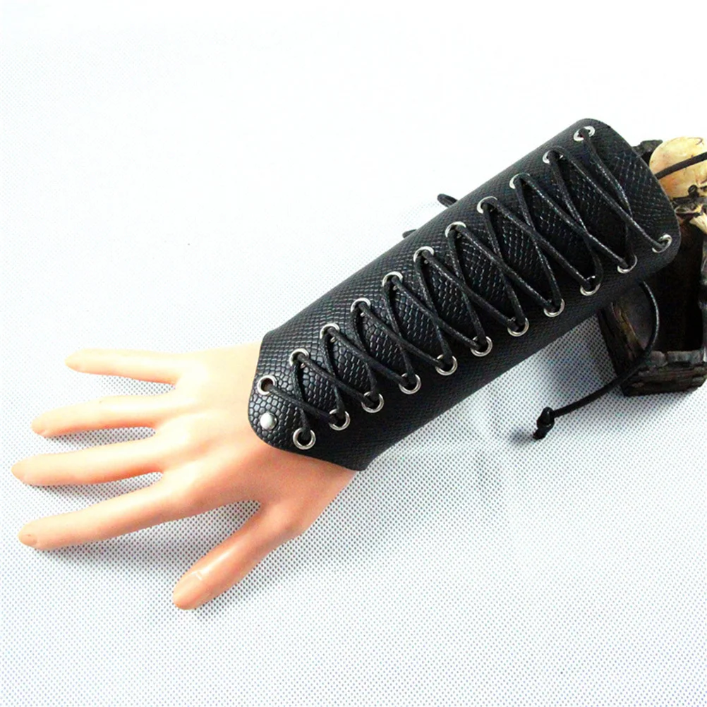 

Snake Red Punk Style Wrist Strap Eco Friendly Rope Weaving Wristband Waterproof Comfortable for Wrist Protection Party