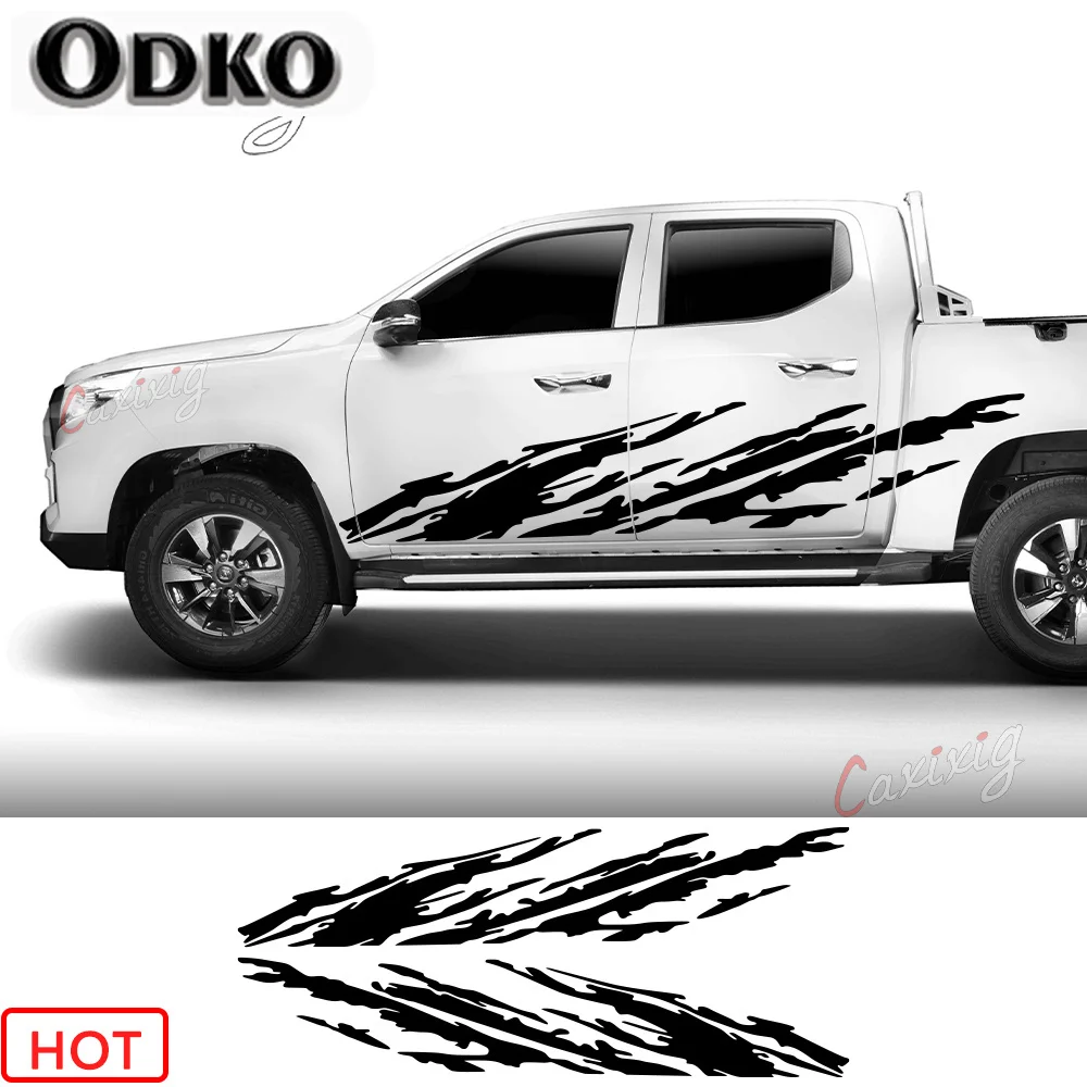 

Splash Stickers For Dodge RAM Isuzu Dmax Toyota Hilux Maxus T60 GWM Cannon Poer Universal Decor Decal Auto DIY Accessories