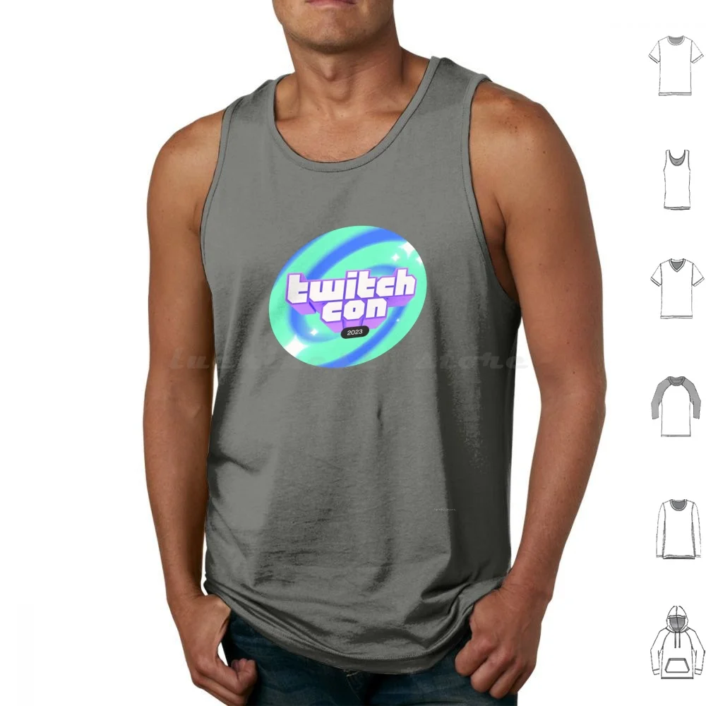 Twitchcon Paris 2023 Tank Tops Vest Sleeveless