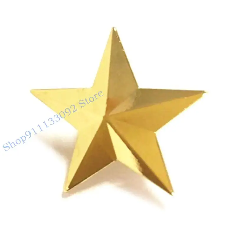 H9ed Star Badge Lapel Pin for 4th July Memorial Day Veterans Day