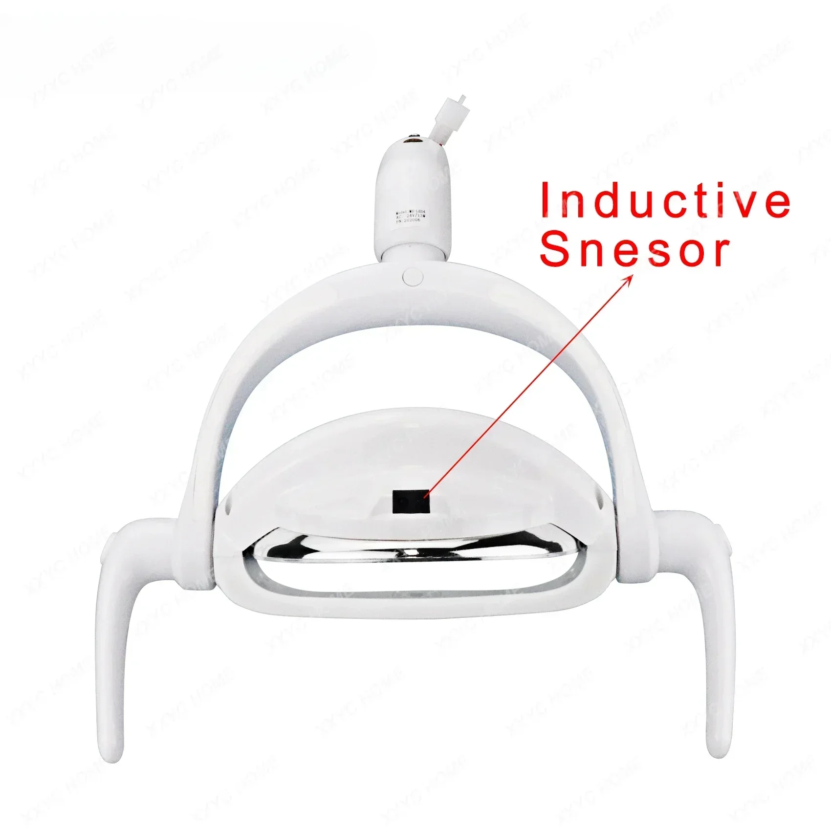 مصباح LED يعكس الأسنان عن طريق الفم لكرسي تشغيل طب الأسنان، كشاف مستدير بالأشعة تحت الحمراء