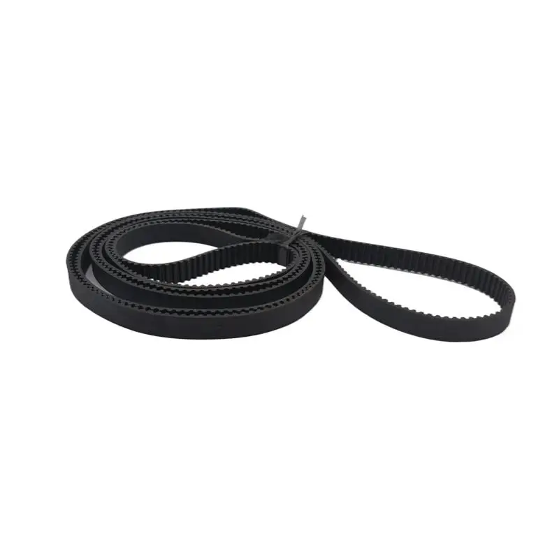 S2M 312 Synchronous Belt S2M-8 Closed-loop Rubber Timing Belts Width 15mm 12mm 10mm STD Black Timing Belt Length 312mm