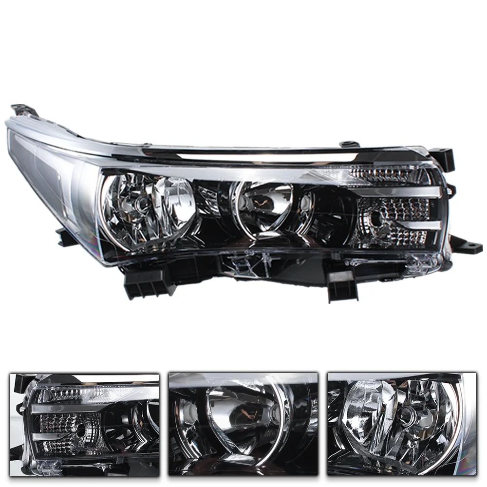 Front Headlight Assembly For Toyota Corolla Altis 2014 2015 2016 Middle East Version Halogen Head Lamp Left Right
