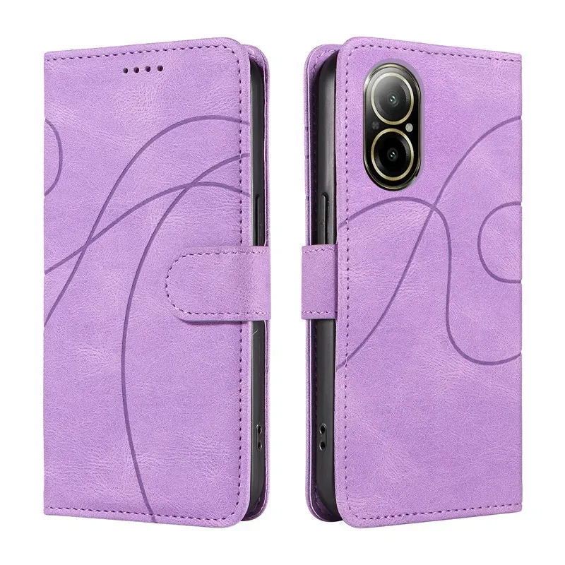 حلم خط الوجه C67 جراب هاتف ل ممن لهم Realme C67 4G C51 C53 C55 C 67 RealmeC67 RealmeC51 حامل محفظة أغطية جلد أكياس 2024