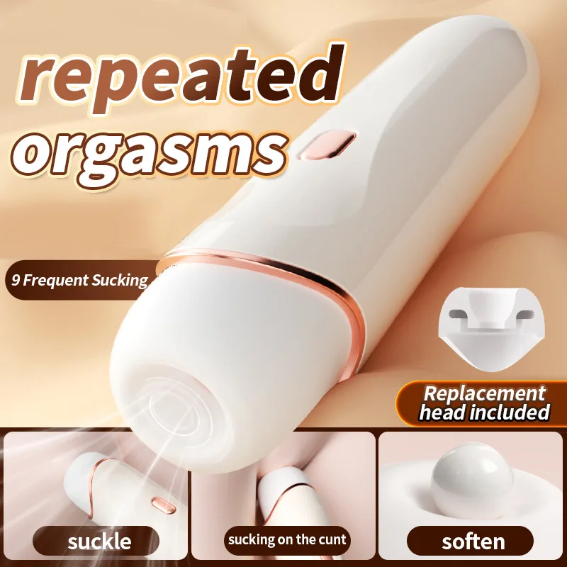 Discreet Lipstick Clitoral Sucker Licking Vibrator Oral Stimulator Sucking Female Masturbator Adult Sex Toys for Women view 5