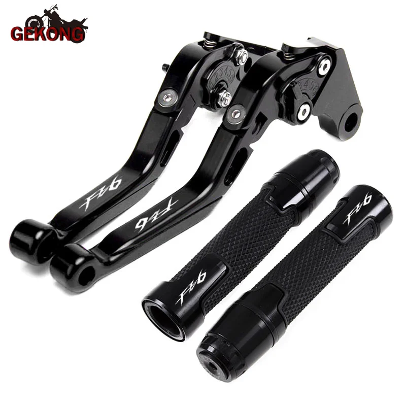 For Yamaha FZ6 FAZER 600/S/N/NA/NS FZ6N FZ6S FZ600 2004 200 Motorcycle Handles Folding Extendable Adjustable Brake Clutch Levers