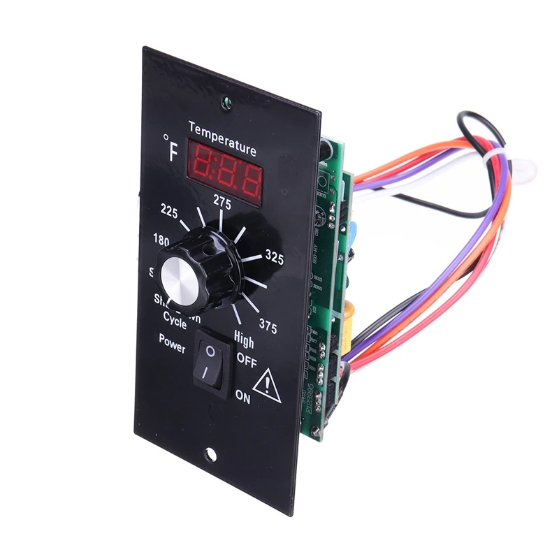 

Hot-PID Program Controller, Pellet Grill Temperature Controller Compatible For TRAEGER GRILLS Pro22 Series 34 Series US Plug