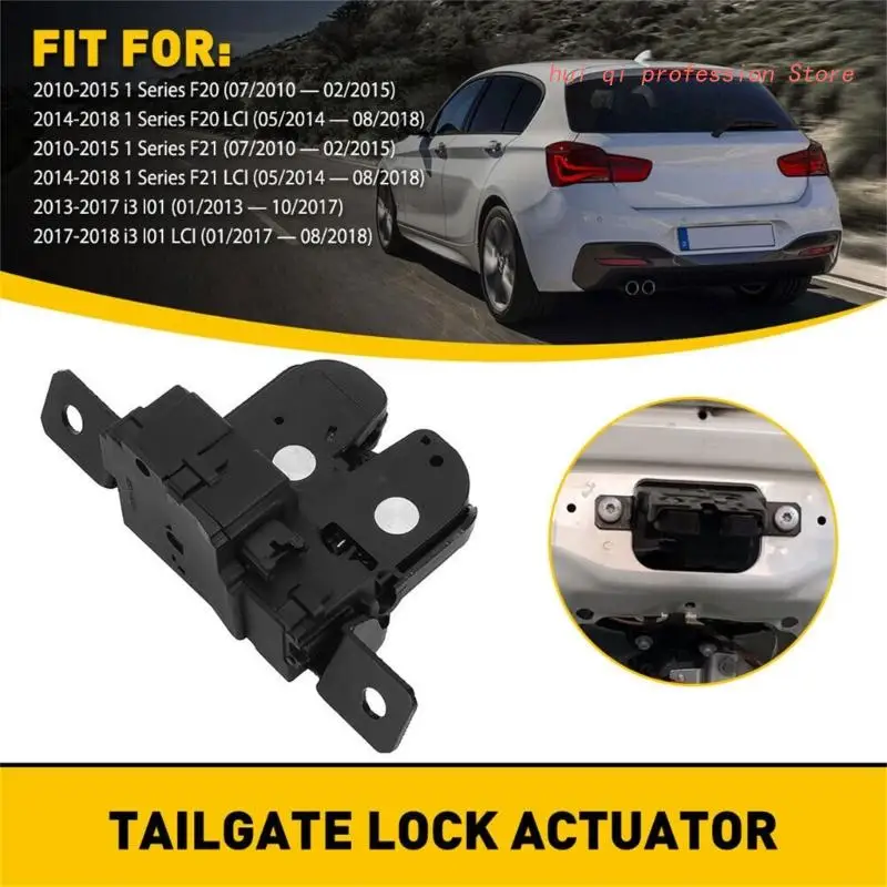 

Tailgate Boot Lid Trunk Lock Actuator Suitable for 1-Series i3-Series 51247248075 Tailgate Luggage Actuator
