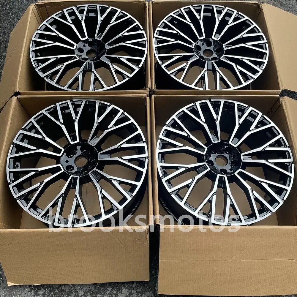 

22" NEW BLACK STYLE WHEELS RIMS FITS 2016+ BMW G11 G12 7 SERIES 730 740 750 745