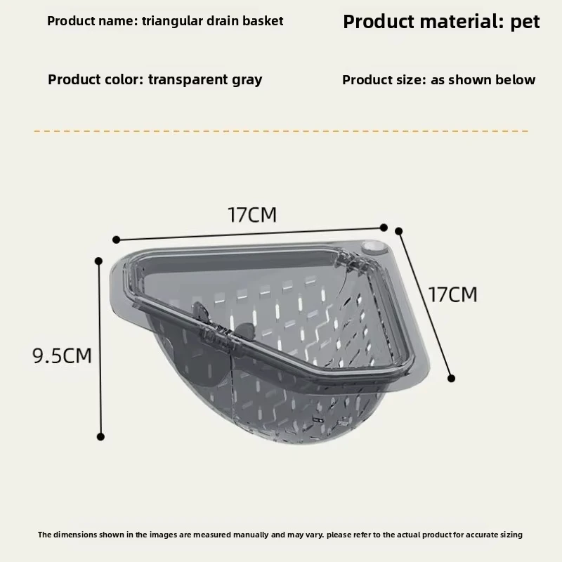 Küchenspülen-Siebkorb mit abnehmbarem magnetischem Boden, auslaufsicherem Filter, leicht zu reinigen, praktisches Zubehör zur Vermeidung von Verstopfungen und zum Sauberhalten des Abflusssystems – Detail 11