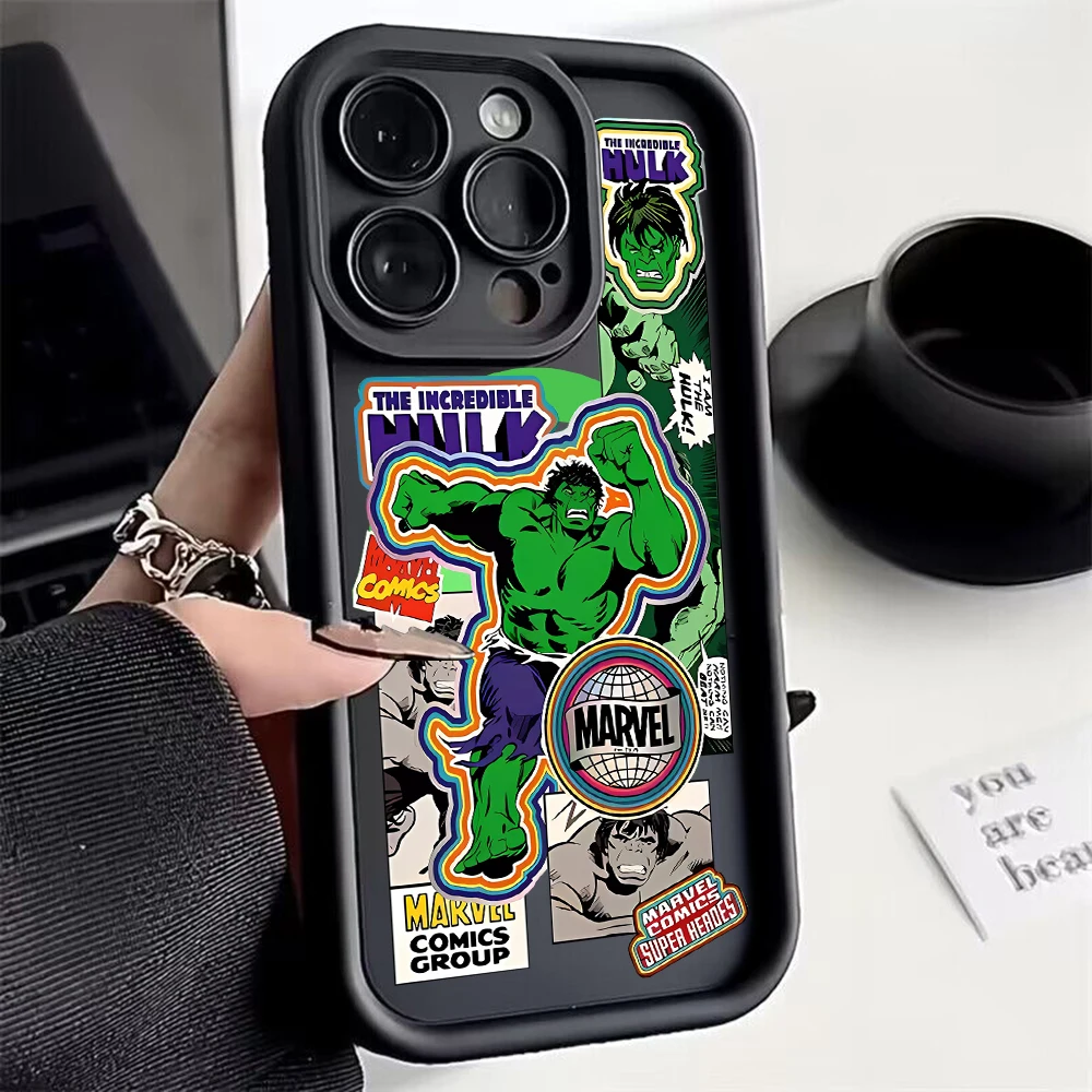 Retros M-Marvels Super-Heroes Phone Case for Huawei P30 P40 P50 Mate 30 40 Nova 7 9 10 Honor X9 90 50 Pro 4G 5G Soft TPU Cover