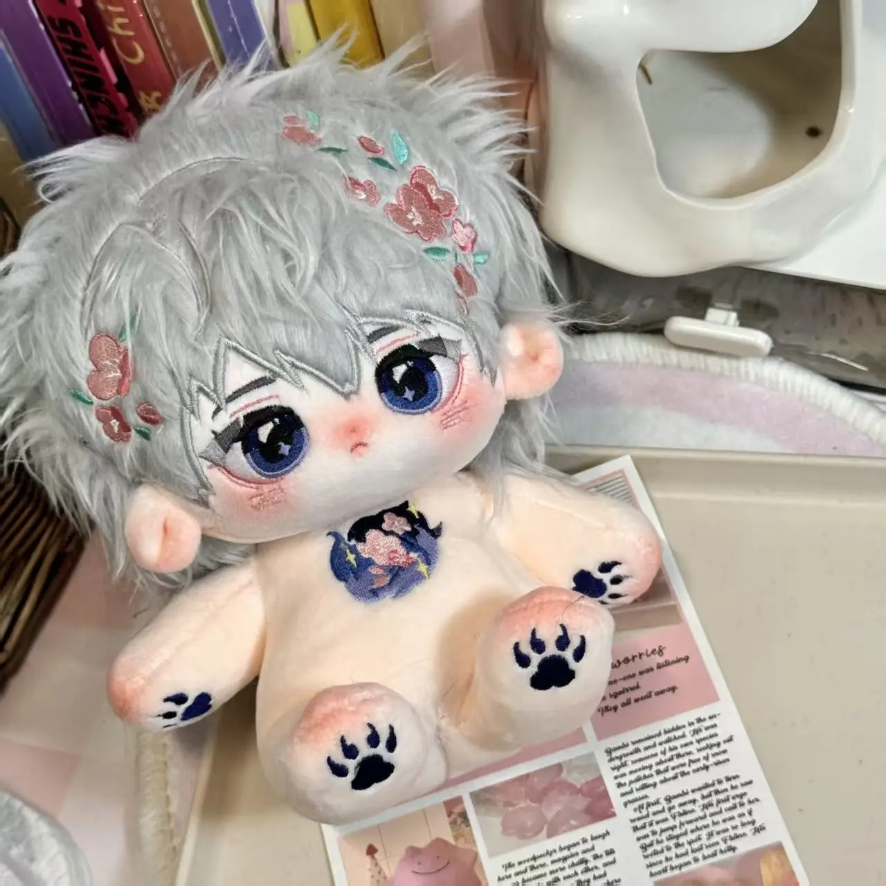 

20 см игра Love and Deepspace Xavier Kawaii Косплей Аниме Хлопковая кукла Тело Мультяшное платье Мягкие плюшевые игрушки Фигурки Подарок фанатам