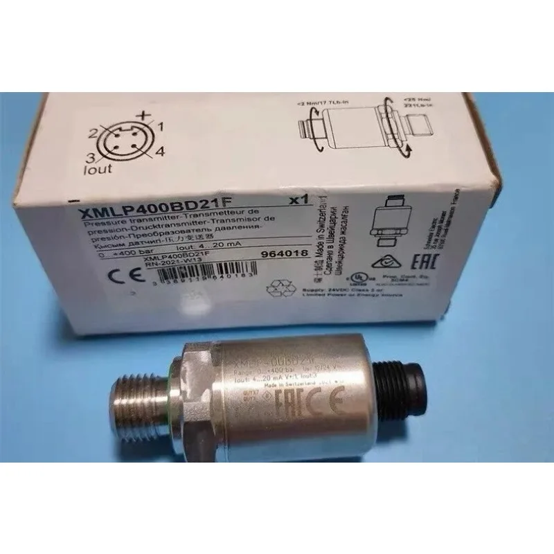 1PC Electronic Pressure Transmitter XMLP400BD21F 400Bar 4-20mA Sensor