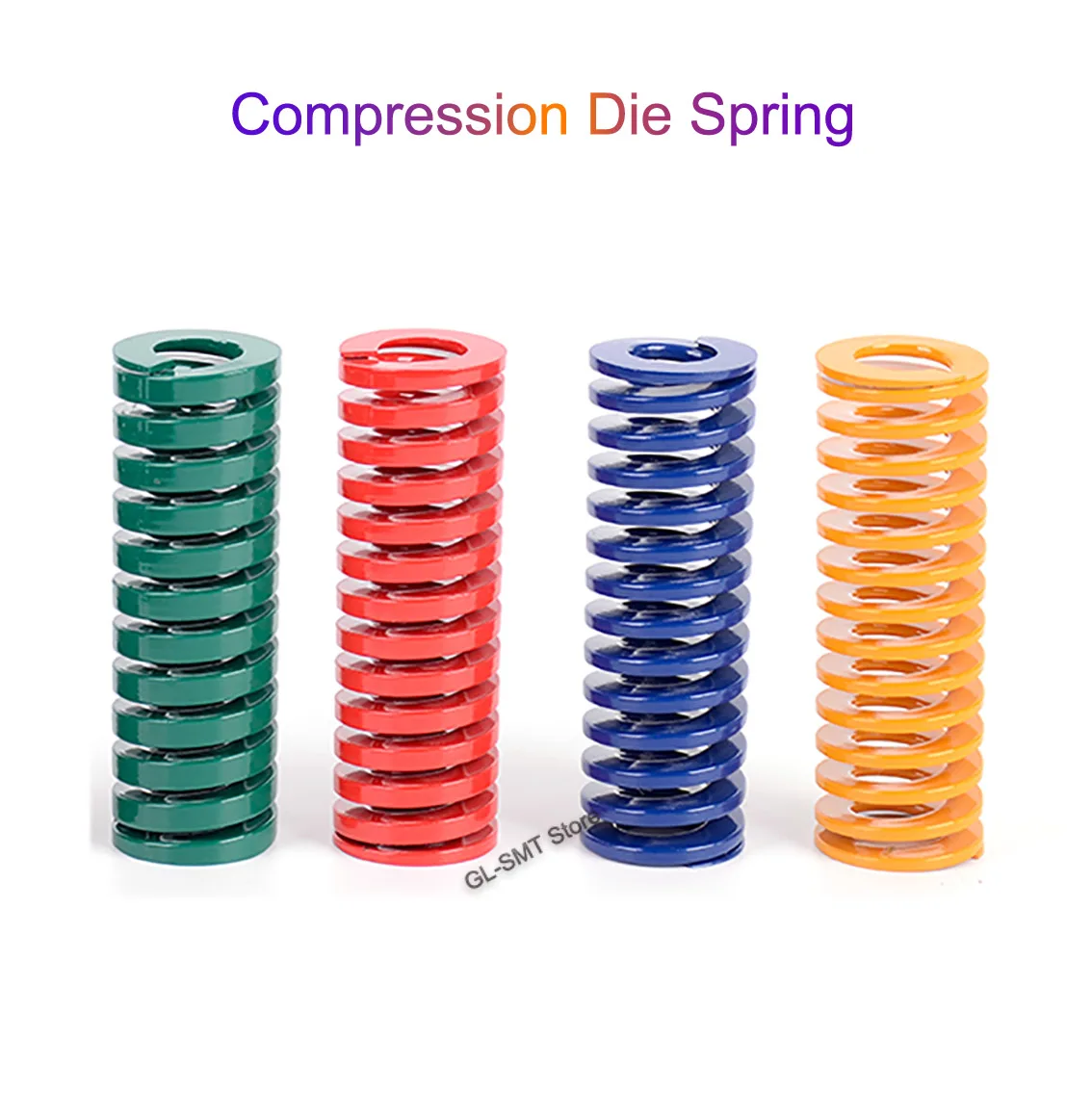 1Pcs Compression Die Spring Outer Diameter 22mm Rectangular Spring Inner Diameter 11mm Length 25-300mm